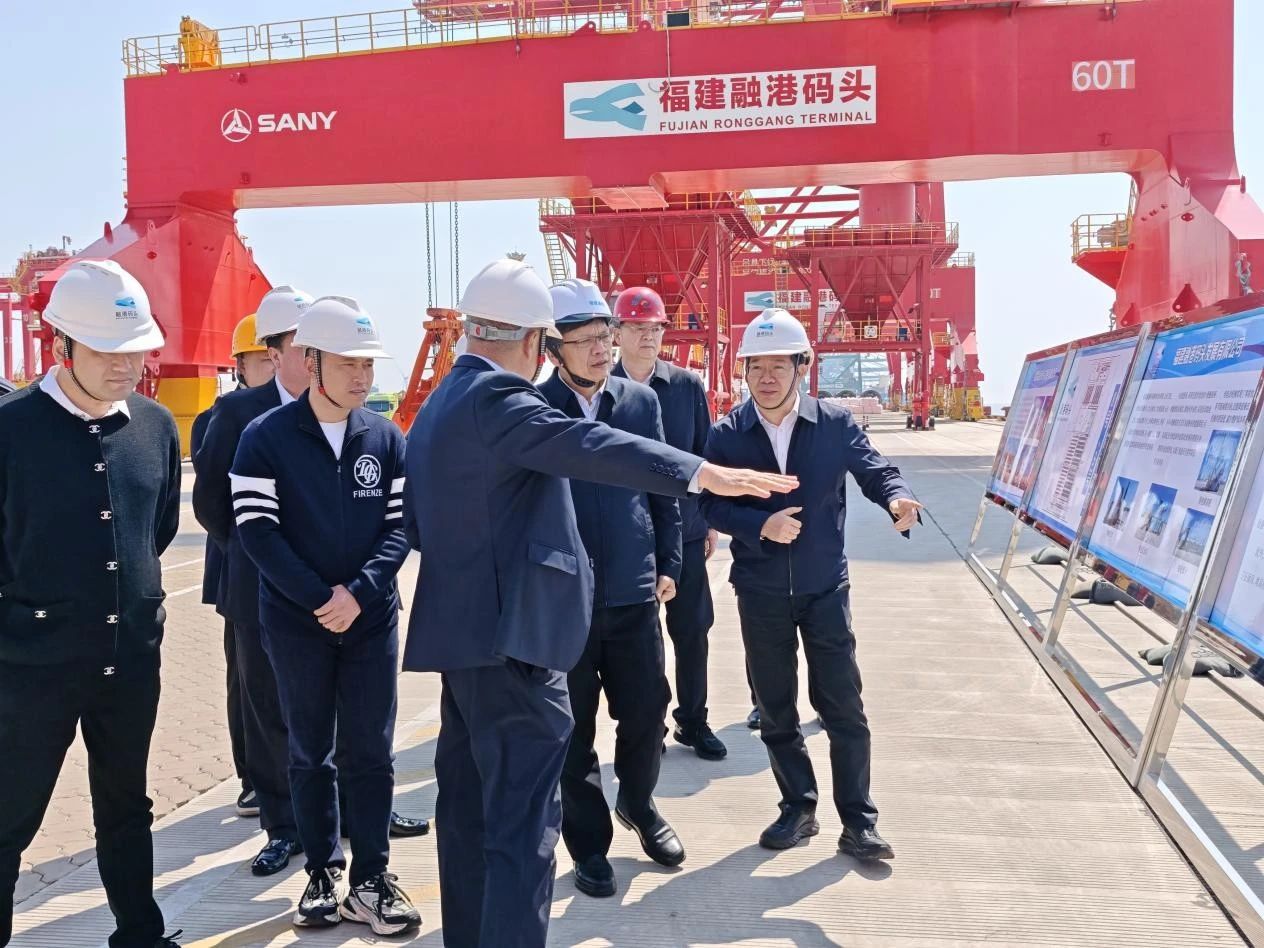 王增贤厅长调研江阴港区港口生产和重点项目建设