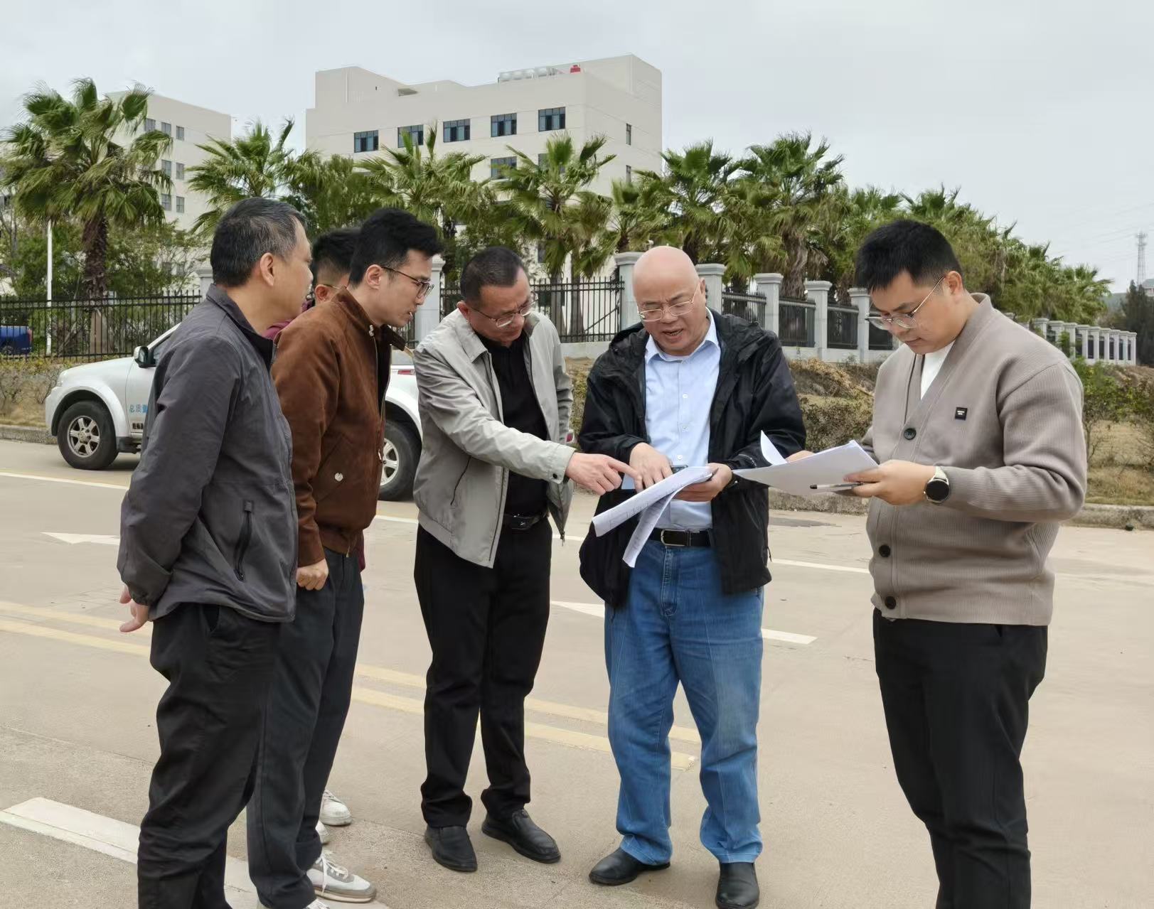 省公路中心开展大件运输主通道衔接通道实地调研